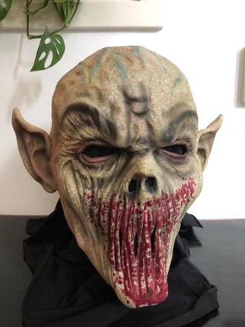 Halloween latex masker monster / alien / demon beschikbaar voor biedingen