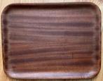 TEAK houten dienblad - 1950's - Scandinavisch, Huis en Inrichting, Woonaccessoires | Dienbladen, Ophalen, Gebruikt, Rechthoekig