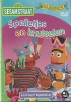 76) Sesamstraat; Spelletjes en Knutselen, Gebruikt, Tekenfilm, Ophalen of Verzenden, Alle leeftijden