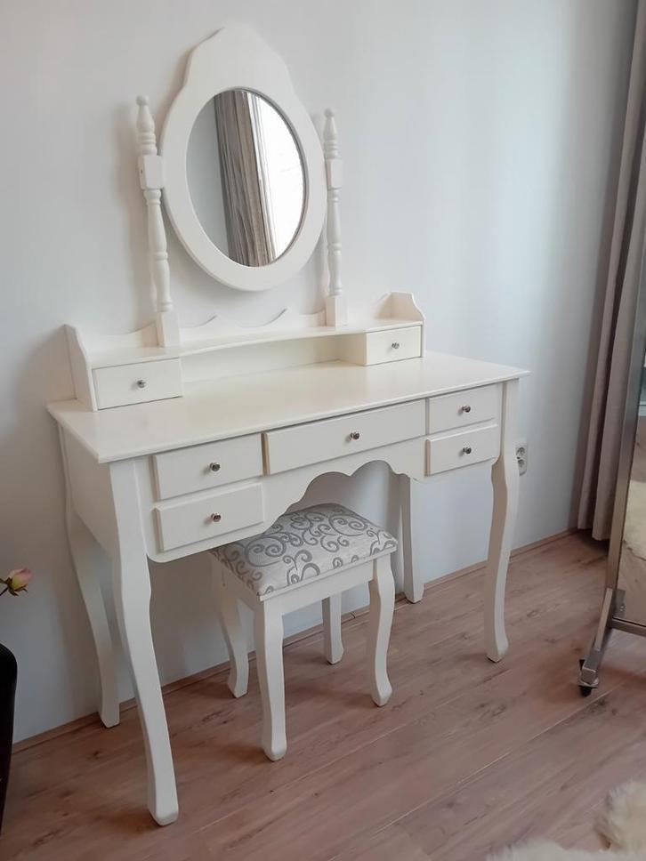Kaptafel, makeuptafel, Huis en Inrichting, Tafels | Kaptafels, Gebruikt, Minder dan 100 cm, 50 tot 100 cm, Ophalen