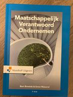 Maatschappelijk verantwoord ondernemen – Boek – Nieuwstaat, Boeken, Ophalen of Verzenden, Zo goed als nieuw, Economie en Marketing