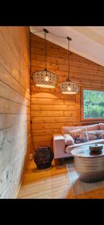 Set hanglampen, Huis en Inrichting, Ophalen, Zo goed als nieuw, Minder dan 50 cm
