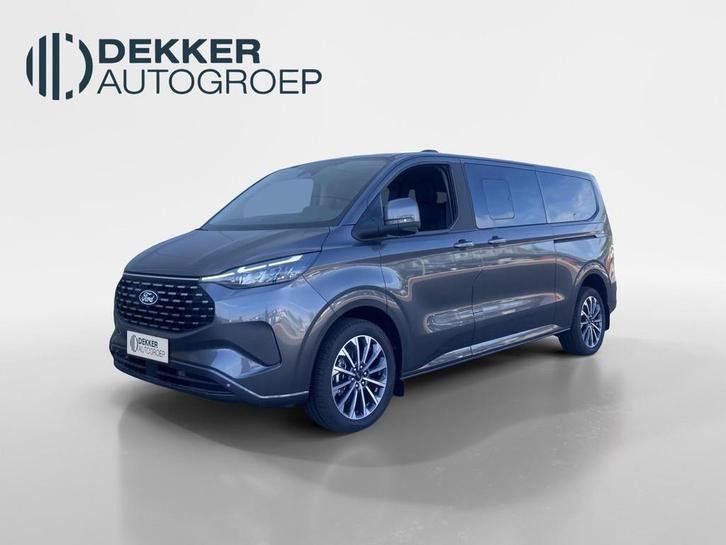 Ford Tourneo Custom 340 L2H1 Titanium X 2.5 PHEV 8-persoons, Auto's, Ford, Bedrijf, Te koop, Overige modellen, 360° camera, ABS