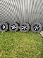 Originele Mercedes Sprinter velgenset all season 225-75-16, Ophalen, 16 inch, All Season, Band(en)