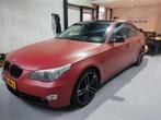 BMW 5-serie 523i e60 sedan, xenon, navi, handgeschakeld, Auto's, 2500 cc, Zwart, Bedrijf, Handgeschakeld
