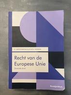 Recht van de Europese Unie - Amtenbrink & Vedder, Ophalen of Verzenden, Gamma, Zo goed als nieuw, WO