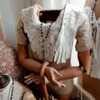 Grote kanten kraag, Antiek en Kunst, Antiek | Kleding en Accessoires, Ophalen of Verzenden, Kinderen