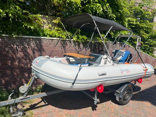 Talamex highline rubberboot met heel veel opties, Watersport en Boten, Rubberboten, Gebruikt, Aluminium, Minder dan 70 pk, Benzine