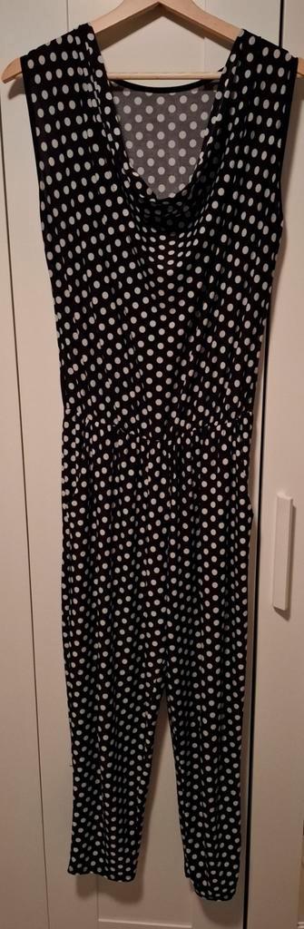 jumpsuit pokadot print, Kleding | Dames, Jumpsuits, Zo goed als nieuw, Maat 38/40 (M), Ophalen of Verzenden