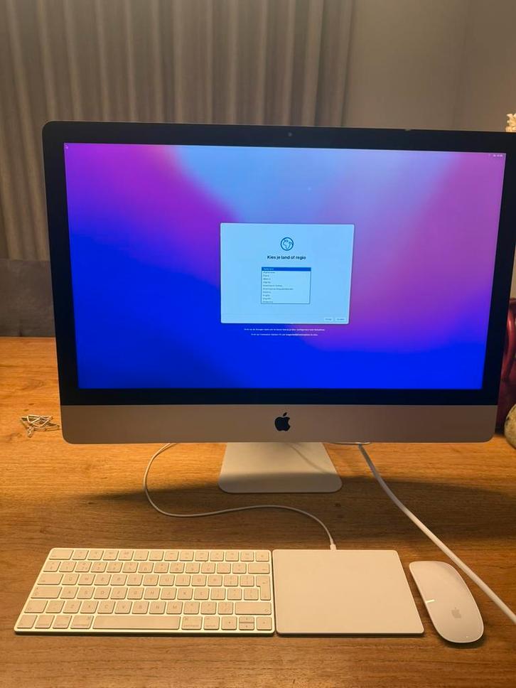 Apple iMac 2015, Computers en Software, Apple Desktops, Zo goed als nieuw, iMac, SSD, 3 tot 4 Ghz, Ophalen