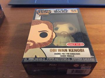 Funko Pop Pin Star Wars Obi Wan Kenobi SE. Enamel pin. Nieuw beschikbaar voor biedingen