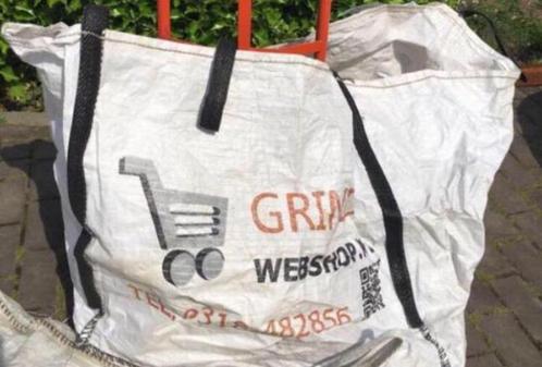 grote bigbag L schoon leeg waar grindstenen in zaten , Tuin en Terras, Grind, Keien en Split, Gebruikt, Overige typen, Overige materialen