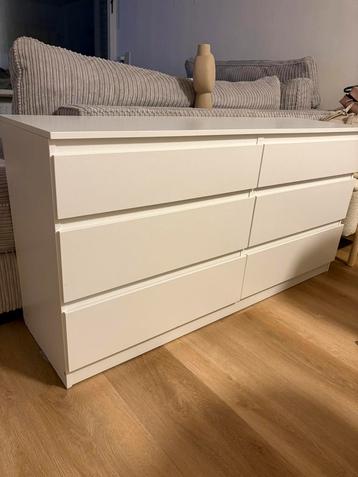 Malm ladekast IKEA wit