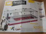 Ferplast caviakooi 140cm, Dieren en Toebehoren, Knaagdieren en Konijnen | Hokken en Kooien, Kooi, 110 cm of meer, Ophalen, Minder dan 60 cm