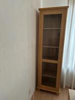 Vitrinekast, Huis en Inrichting, Ophalen, Gebruikt, Eikenhout, 50 tot 100 cm