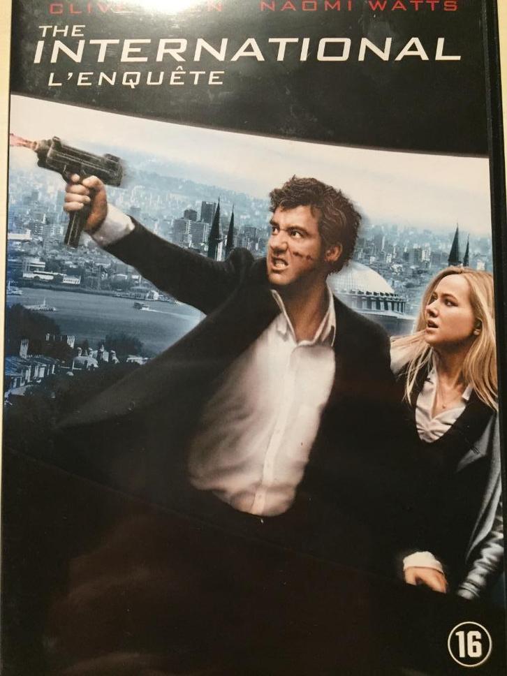The International, Cd's en Dvd's, Dvd's | Actie, Zo goed als nieuw, Actiethriller, Vanaf 16 jaar, Ophalen of Verzenden
