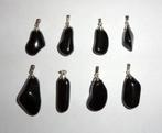 Hanger Obsidiaan Hangertjes Zilver, Sieraden, Tassen en Uiterlijk, Edelstenen, Ophalen of Verzenden, Zo goed als nieuw