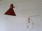 Vintage retro Elbow wandlamp J Hoogervorst Anvia jaren 60., Ophalen of Verzenden, Gebruikt, Metaal, Vintage retro jaren 60 Anvia J Hoogervorst Design Mid Century.