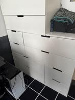 Wıt nordlı ladekast ıkea, Ophalen of Verzenden, Gebruikt