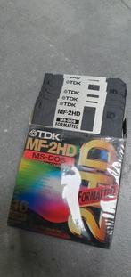 10 ms-dos diskettes, Computers en Software, Ophalen of Verzenden