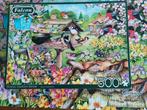 Falcon puzzel Spring Garden Birds - Legpuzzel  500 stukjes, Ophalen of Verzenden, 500 t/m 1500 stukjes, Legpuzzel, Zo goed als nieuw