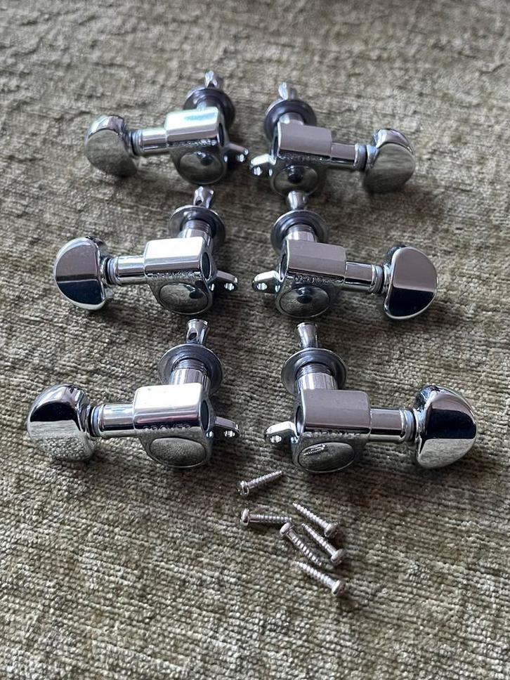 Grover 205C Mini Rotomatics 3x3, Muziek en Instrumenten, Instrumenten | Onderdelen, Elektrische gitaar, Ophalen of Verzenden
