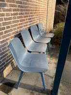 Odger stoel ikea blauw 4 stuks, Gebruikt, Blauw, Vier, Modern