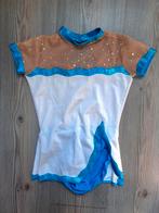 Turnpakje met rokje - maat 122/128/134, Blauw, Zo goed als nieuw, Turnpak(je), Kindermaat 122 t/m 140