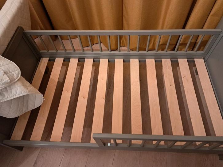 ZGAN Kinderbedje 140x70 + Lattenbodem & Matras, Kinderen en Baby's, Babywiegjes en Ledikanten, Zo goed als nieuw, Overige typen