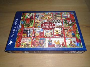 Bluebird puzzel: Santa's workshop 1000 stukjes beschikbaar voor biedingen