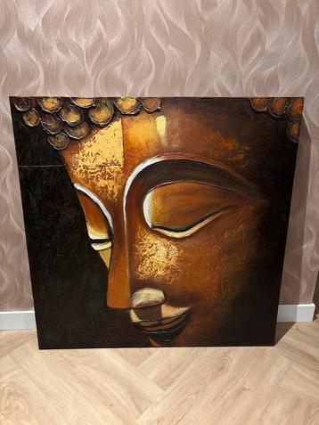 Boeddha Schilderij 1x1 meter beschikbaar voor biedingen