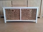 Houten ladenkast rotan manden, Ophalen, Gebruikt, 1 of 2 laden, 50 tot 100 cm