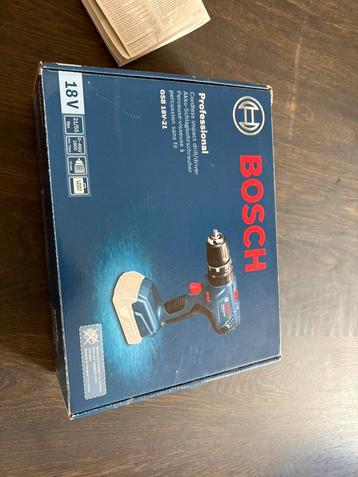 Bosch Professional (blauw) GSB 18V-21 nieuw beschikbaar voor biedingen