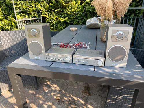 Hitachi HA M1 FT m1 set zeldzaam, Audio, Tv en Foto, Stereo-sets, Gebruikt, Speakers, Overige merken, Draagbaar, Ophalen of Verzenden