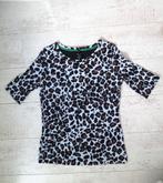 Marccain t-shirt/top mt. 5 42/44 panterprint als nieuw!, Verzenden, Zwart, Maat 42/44 (L), Zo goed als nieuw