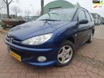 Peugeot 206 SW 1.4 One-line NAP APK 7/2025, Auto's, Peugeot, Voorwielaandrijving, 15 km/l, 4 cilinders, Blauw