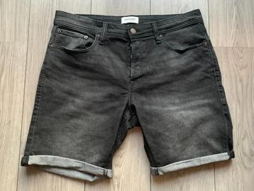 jack and jones short zwart maat XL