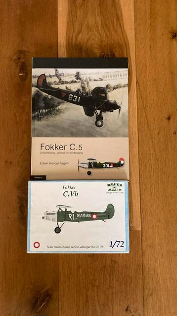 Fokker CV boek en bouwdoos. beschikbaar voor biedingen