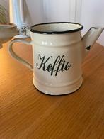 Vintage Emaille Koffiekan met Melita Filter, Ophalen of Verzenden