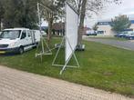 2 Reclamebord Aanhangers, Auto diversen, Ophalen, Gebruikt