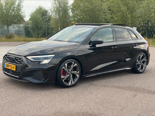 Audi A3 45 Tfsi e 245pk Phev S-tronic 2021 Zwart Bom Volll, Auto's, Audi, Particulier, A3, ABS, Achteruitrijcamera, Adaptieve lichten