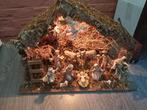 Grote kerststal met licht, Diversen, Ophalen of Verzenden, Zo goed als nieuw