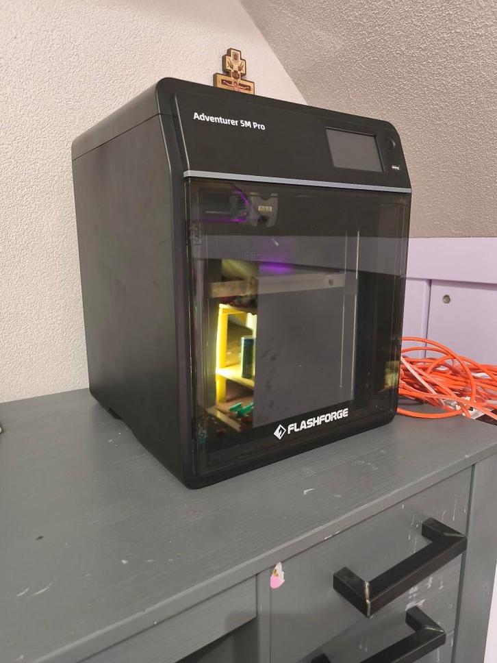 Flashforge Adventurer 5M Pro, Computers en Software, 3D Printers, Zo goed als nieuw, Ophalen of Verzenden