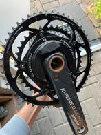 Powermeter crankstel k-force power2max, Ophalen of Verzenden, Zo goed als nieuw, Racefiets, Crankstel of Pedalen