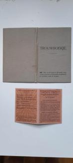 Trouwboekje met persoonsdocument., Ophalen of Verzenden, Gebruikt