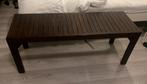 Houten bankje 120x40, Ophalen, Gebruikt, 100 tot 150 cm, 50 tot 100 cm