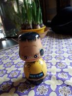 Kokeshi (wobbel) popje van hout, Ophalen of Verzenden, Zo goed als nieuw