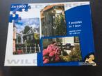 3 puzzels van 1000 stukjes, Hobby en Vrije tijd, Denksport en Puzzels, Ophalen, 500 t/m 1500 stukjes, Gebruikt, Legpuzzel