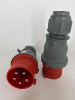 2 stuks 400v 32a stekkers, Ophalen of Verzenden, Nieuw, Apparatuur