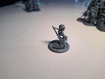 Skelet Dweilmopper – 32mm resin miniatuur (D&D / tabletop) beschikbaar voor biedingen